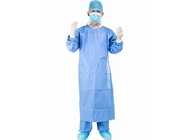 Medizinische sterile blaue Wegwerfklasse 35g SMMS chirurgisches Kleiderii