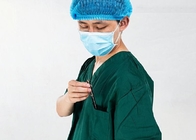 Krankenhaus verwenden medizinisches chirurgisches scheuern V-Ausschnitt 100% des Klagen-kurzen Ärmels Baumwoll