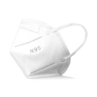 weißes Wegwerfgesicht der Masken-5Ply medizinisches N95 schützendes Breathable