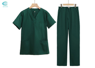 Die wiederverwendbare Polyester-Baumwolle scheuert Klagen pflegt Uniforms Gown Hospital-Stoff