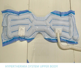 Oberkörper-Wärmedecke ICU-Wärmekontrollsystem Chirurgisches SMS-Gewebe Free Air Unit Farbe Weiß Größe halber Körper