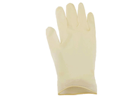 Milchige weiße Wegwerflatex-Handschuhe 100pcs/Box 0.07mm