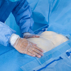Chirurgischer WegwerfKaiserschnitt drapieren mit flüssiger abstoßender Funktion und Antiriss-Behandlung