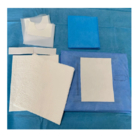 Einzelner Karton-Kasten-chirurgische Wegwerfsätze nichtgewebt in Blauem/in Grünem/in weißem