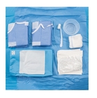 Einweg-Medizinisch-chirurgische Verpackungen mit individueller Verpackung und nicht gewebtem Stoff