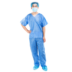 Maßgeschneiderte Klinische 4 TaschenMedizinische Oberwäsche und Uniformen Medizinische Uniformen Weiß Blau Grün Grau Schwarz