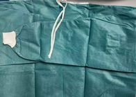 Lange Ärmel grünen das chirurgisches Breathable Kleiderwegwerfsperren-chirurgische Kleid