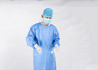 Verstärktes blaues chirurgisches Wegwerfkleid SMSs