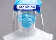 Volles Gesichts-Abdeckung 250 Mikrometer-robustes Gesichts-Schild mit Band