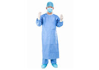 Steriles blaues chirurgisches Wegwerfkleid 35g 45g SMS SMMS
