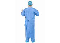 Steriles blaues chirurgisches Wegwerfkleid 35g 45g SMS SMMS