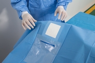 Chirurgische sterile Wegwerfaugen drapieren mit flüssigem Auffangbehälter