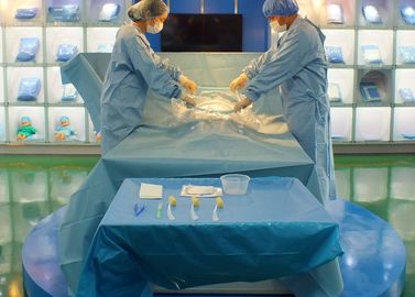 Abschnitt-Wegwerfchirurgisches des Kaiserschnitt-C drapiert und bekleidet Baby-Geburts-medizinischen Filmhalter