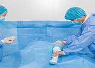 Breathable Knie SMSs chirurgischer Arthroscopy-Satz entkeimte medizinisches drapieren Satz für Krankenhaus