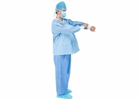 Die medizinische Krankenhaus-Uniform scheuern sich entspricht bequemer Breathable Wegwerfjacke