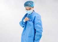 SMS-Wegwerflaborkittel mit Hosen-Krankenhaus-Besucher-Kleid