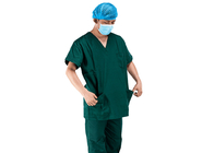Das medizinische Krankenhaus scheuern sich entspricht Krankenpflege-Uniform des V-Ausschnitts-kurzen Ärmels