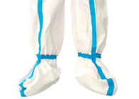 Medizinischer schützender Wegwerfschuh umfassen nicht gesponnene elastische Zugschnur-Fuß-Abdeckung