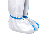 Medizinischer schützender Wegwerfschuh umfassen nicht gesponnene elastische Zugschnur-Fuß-Abdeckung