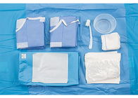 Vasographie-Verfahrens-Satz blaues chirurgisches Instrument Wegwerf-steriler Chirurgie-Satz SMSs Elementaroperation