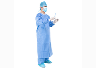 Verstärktes chirurgisches Wegwerfkleid für Krankenhaus 30/40gsm SMS steril