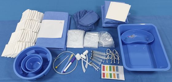 Einwegpaket für chirurgische Angiographie / Interventionspaket für Chirurgie Steril