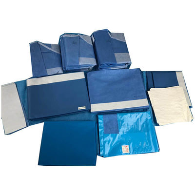 PP-PE-Material Sterile chirurgische Verpackung für medizinische Verfahren Einweg