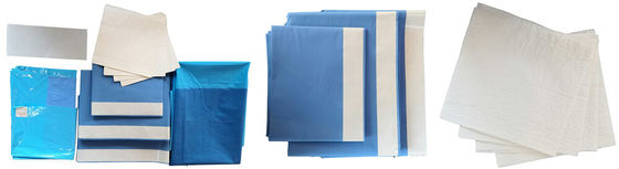 PP-PE-Material Sterile chirurgische Verpackung für medizinische Verfahren Einweg