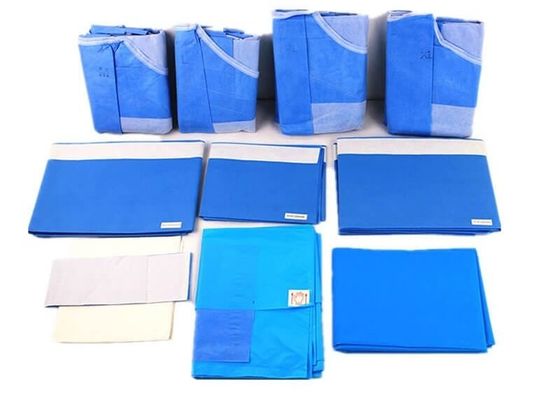 PP-PE-Material Sterile chirurgische Verpackung für medizinische Verfahren Einweg
