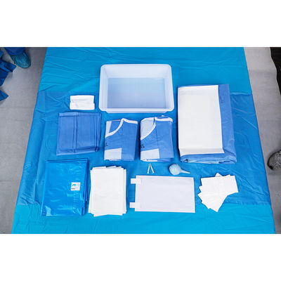 Steril chirurgischer Kaiserschnitt-Paket-Set Kaiserschnitt-Paket-Paket Kaiserschnitt-Drapen-Set