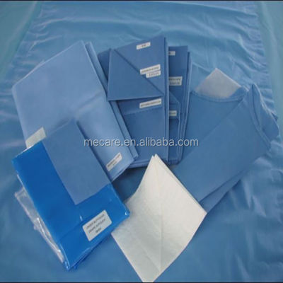 Standard Size Blue/Green/White Disposable Surgical Packs with 1000 Pieces MOQ for Hospital and Clinic Use