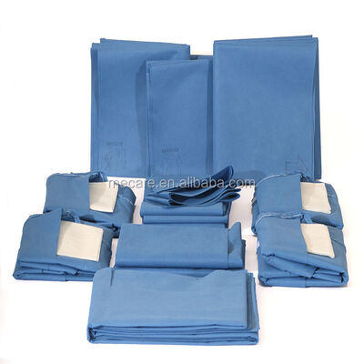 Gamma Sterilization Sterile Surgical Packs with Nonwoven Fabric Available in Various Sizes for Surgical Operations