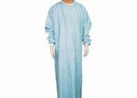 Blaue chirurgische Kleiderwegwerfkrankenhaus-Kleider Spunlace weich nicht gesponnen