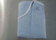 Blaue chirurgische Kleiderwegwerfkrankenhaus-Kleider Spunlace weich nicht gesponnen