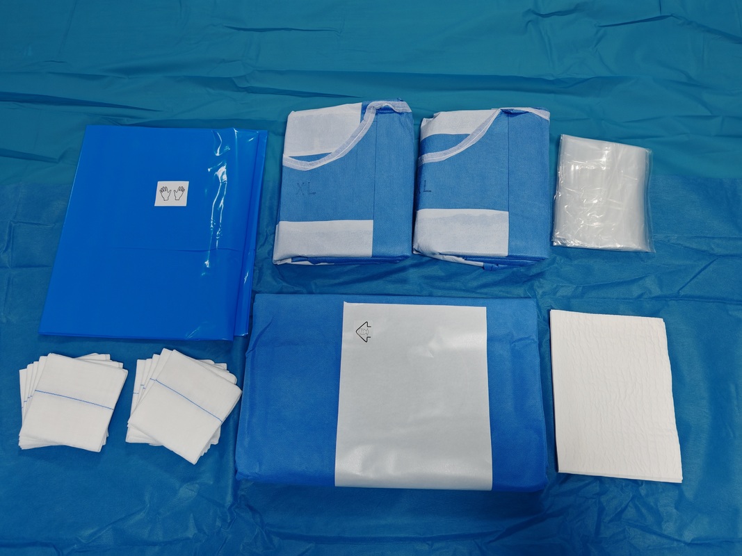 Sterilized By Ethylene Oxide Disposable Surgical Packs Standard Size with 1000 Pieces MOQ for Hospital and Clinic Use
