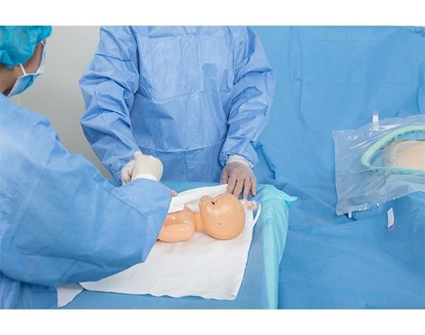 Chirurgischer Lieferungs-Wegwerfsatz-steriler Kaiserschnitt drapieren CER Zertifikat