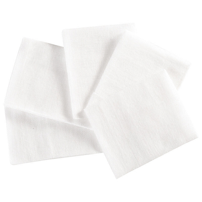 Steriles Wattepad, medizinischer Mulltupfer, Größe 10 x 10 cm, reinweiß