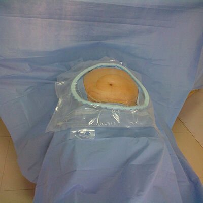 High Absorbency Einweg-Chirurgie-Packs mit verstärkten Absorptionskritischen Zonen und EO-Sterilisation für Krankenhaus Notfälle